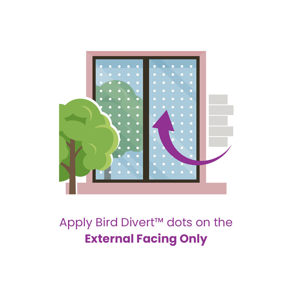 Bird Divert™ UV 1ft x 75ft