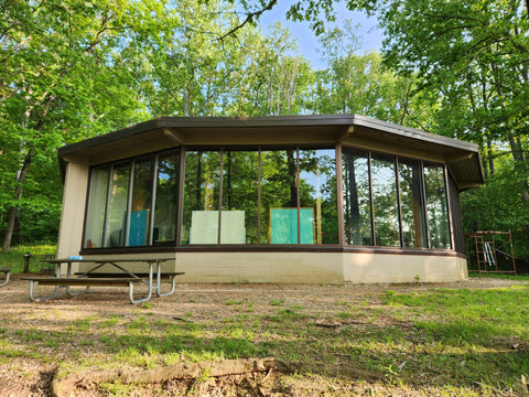 <b>Pennsylvania D of C&NR, Gifford </b>
Pinchot State Park Project
Symmetry Pattern in White
Photos: Film Solutions SRQ