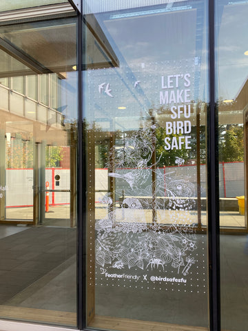 <b>Bird Safe SFU, Simon Fraser University </b>
Custom FF Optically Clear Full Film
Photos: Bird Safe SFU