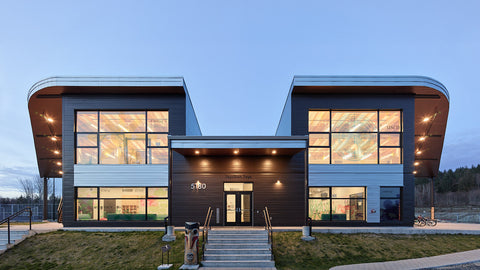 <b>Tla'amin Nation, Youth Center</b>
Optically Clear Full Film Custom 
Photos: Andrew Latreille for Mackin Architects Ltd