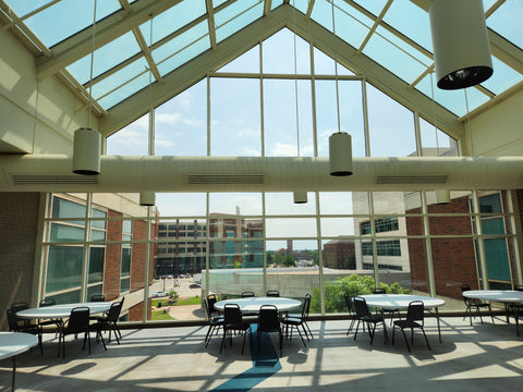 <b>Oklahoma State University</b>
Symmetry Pattern in White 
Photos: Film Solutions SRQ