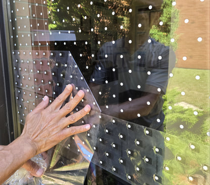 Feather Friendly Pro DIY, 6" x 150ft Melody Pattern (covers 75 sq ft of glass)